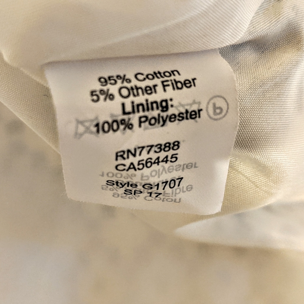 J. CREW black and white abstract skirt (size 2) - Picture 7 of 8